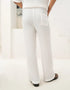 WAFFLE TEXTURED TROUSER